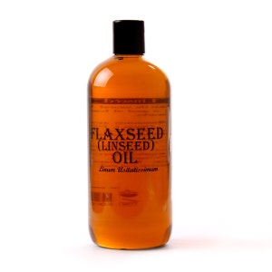 Flaxseed (Linseed) Carrier Oil - 1 Litre