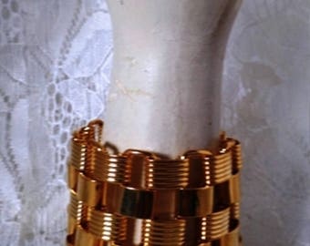 Vintage Large Chain Link Bracelet
