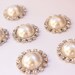 Strong Fridge Magnets, Rhinestone Pearl Magnet Set, Diamond Magnets, Decorative Magnet, Housewarming Magnet Set, Wedding Magnets