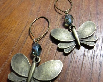 BRASSY BUTTERFLY Earrings