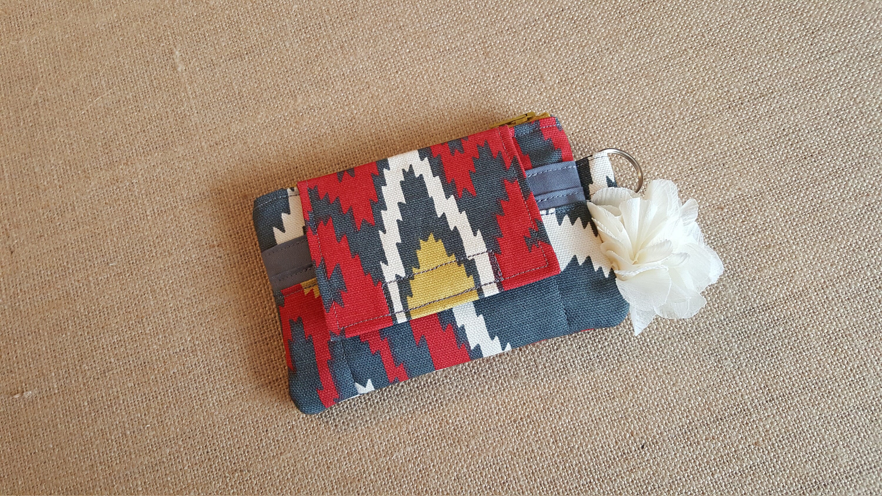 Small Wallet / ID Wallet / Keychain ID Wallet / ID Holder in