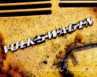 Volkswagen Bug Emblem Photograph