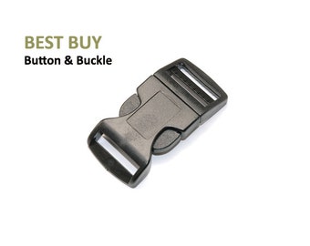 10 pcs Plastic Curved Side Release Buckles 3/8", 1/2", 5/8", 3/4", 1" #PH325