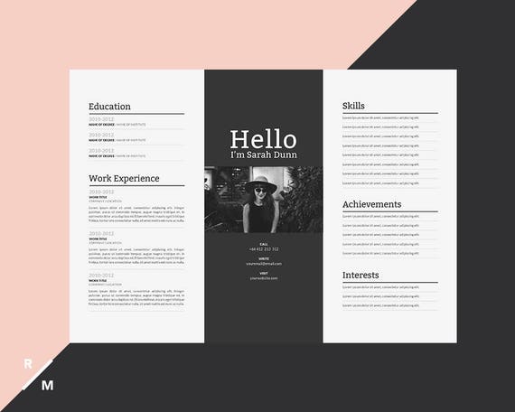 landscape resume templates