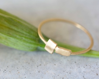 14k delicate ring, 14k gold, delicate ring, 14k simple ring, wedding ring, engagement ring, stackable rings, minimalist ring, solid gold