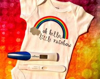 Rainbow Baby Shirt *Now available on gowns*