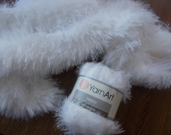 Tango yarn, Yarnart yarn, Long eyelash yarn, Faux fur yarn, Fun Fur yarn, fancy yarn