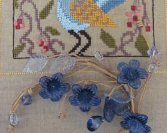 SALE Memorial Day By the Bay Needleart Birds of a Funky Feather 2 Cross Stitch pattern