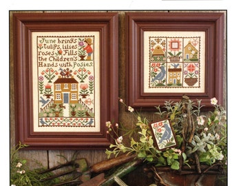 June by Prairie Schooler Counted Cross Stitch Pattern/Chart