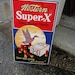 vintage duck hunting sign porcelain western super x long range shells advertising outdoor sportsman gift