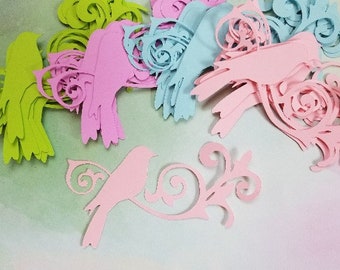 Die Cut Bird Silhouettes. #AL-29