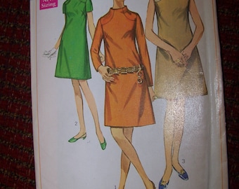 SIMPLICITY 7860 uncut dress pattern size 12