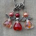 Stitch Markers for Crochet, Knitting Progress Stitch Markers, Set of 3 Angel Stitch Markers, Knitting Notions, Crochet Notions, Crochet Gift