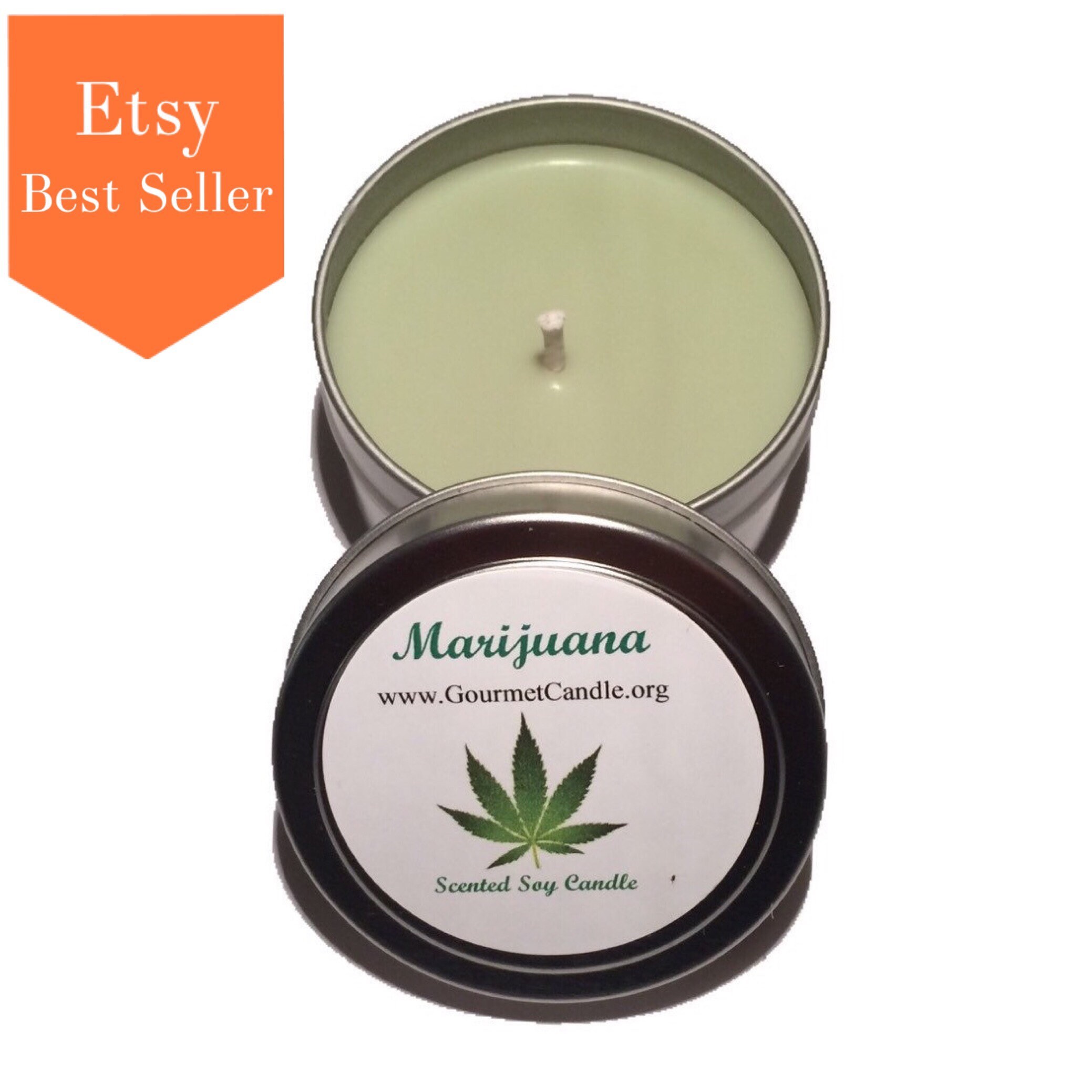 Marijuana Candle Weed Candle Cannabis Gift for boyfriend