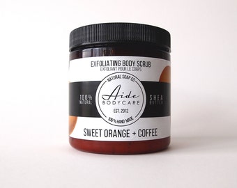 Orange douce & Coffee Scrub, gommage du corps