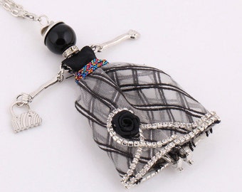 Fashion Doll Pendant necklace,Vintage charms,women,daughters,friends