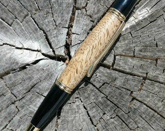 Mango Wood Gatsby Pen, Wood Pen, Twist Pen, Ballpoint Pen, Gift for Her, Gift for Him, Gold Pen, Handmade Pen, Wooden Pen, Mother's Day Gift