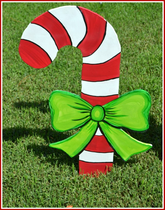 Candy Cane Decoration Candy Cane Yard Art Outdoor Christmas