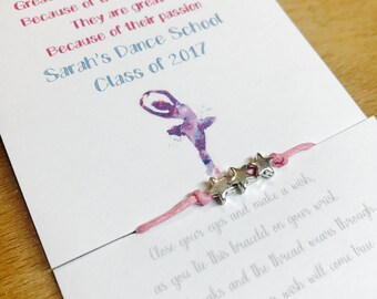 dance, dancer, dancer gift, dancer, ballerina, dance teacher gifts, dancing school gifts, dance gifts, dancer bracelet, party bag fillers