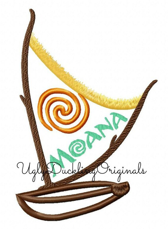 Moana Embroidery Design Moana Embroidery Design