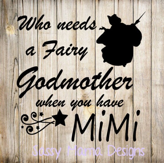 Download Who needs a fairy godmother SVG design instant download