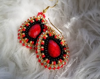 Native American Beaded Earrings