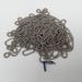 Nickel Plated Brass Ball Chain, 25 Feet, Mosaic Supply #6