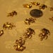 Reserved for Leiko.........Gold Frog Charms