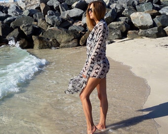 Beach Pareo / Beach Sarong / Bathing Suit Cover Ups / Beach Cover Ups / Swimsuit Cover Ups / Beach Cover Up / Swim Cover Ups / Gift for Her