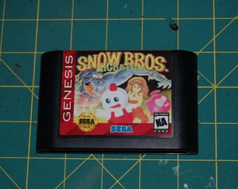 Snow Brothers! Sega Genesis Repro!