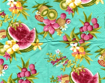 COCK 008 results EXOTIC 1 paper cocktail napkin