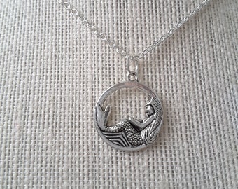 Silver Mermaid Necklace