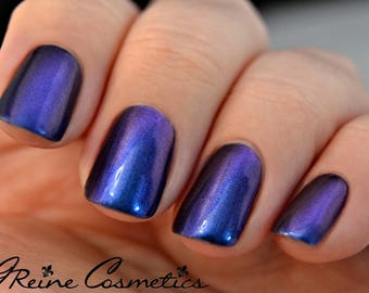 Bon Temps (Discontinuing) - Blue Red Purple Multichrome Color Shifting Nail Polish