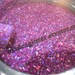 Holographic glitter in various colors extra fine 1/128 solvent resistant