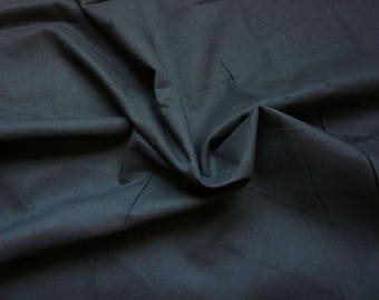 Voile cotton - black - 50 cm