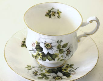Two cup and saucers Paragon Bone China
