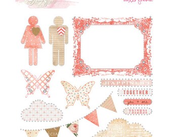 Glitz Design Hello Friend Glitzers -- MSRP 5.00