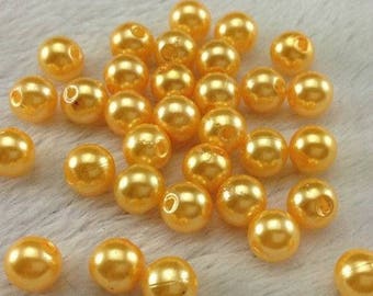 20 bead yellow gold 8 mm in size
