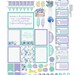 Planner Kit Lavender Mint Printable Planner Stickers Kit. EC
