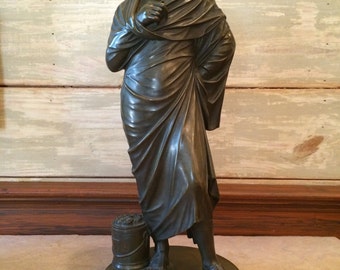 Aristotle bronze statue