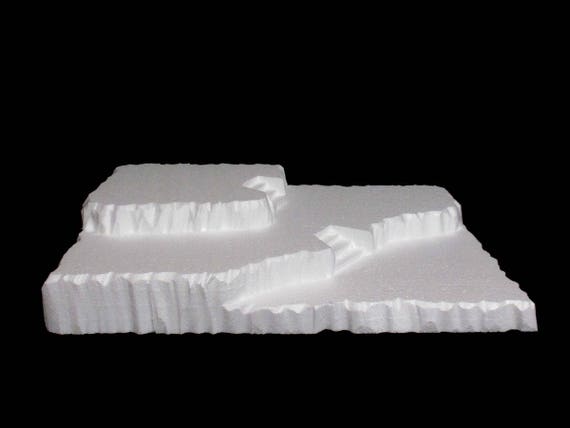basic 3 tier platform unpainted christmas villages