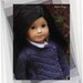 Hand Knit Textured Stitch Jacket for 18" Dolls