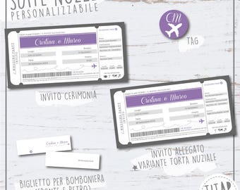 Participation in Travel Vouchers, printable, customizable, complete set