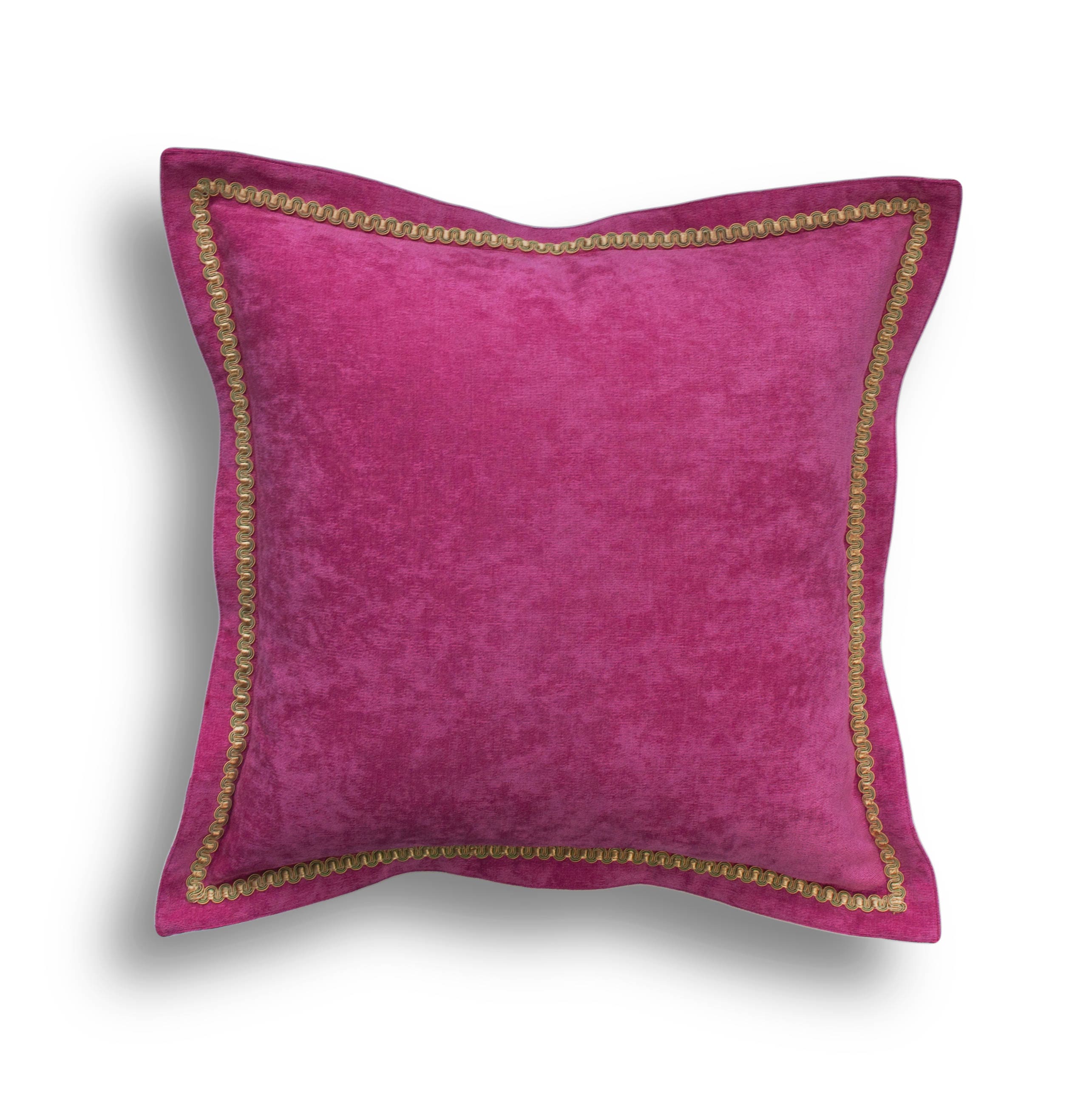 Pink Velvet Throw Pillow Cover Solid Throw Pillow Cover