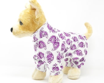 Dog Pajamas,Dog Clothes,Dog Onesie,Dog PJs,Small Dog Clothes,Dog Sweater,Dog Clothing,Small Dog Pajamas,Dog Clothes Small,Pajamas for Dogs