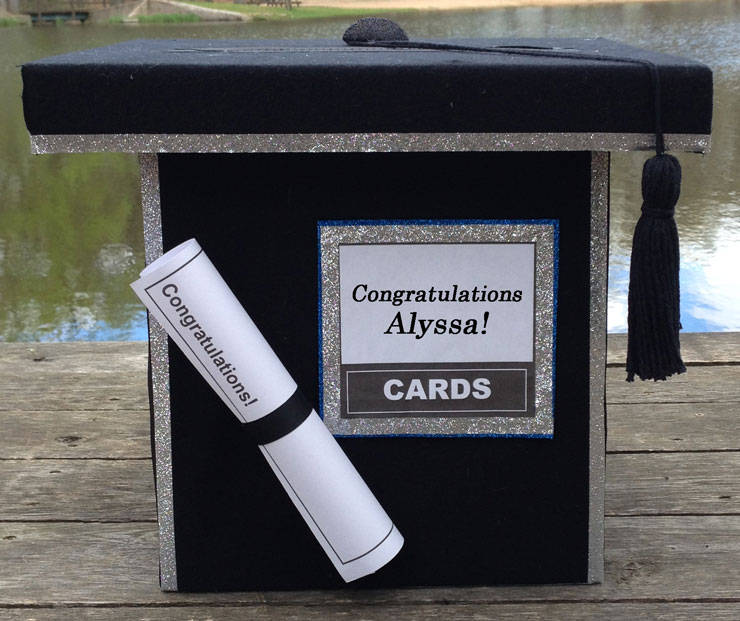 Graduation Card Box graduation money box graduation gift