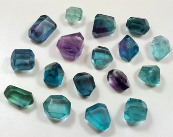 27 Gram Top Quality Fluorite Facet Beads-IM16