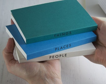 Personalised Notebook, Mini Notebook, A6 Notebook, Personalised Subject Notebook, Personalised Word Notebook