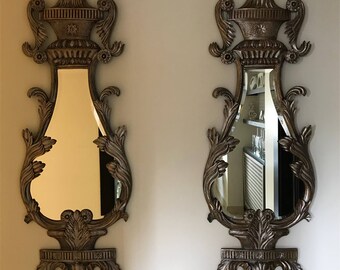 A pair of Vintage Antique long mirrors