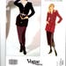 Vogue Patterns 1034 Donna Karan Misses' Unlined Jacket & Skirt (14-16-18), Uncut Year 1992